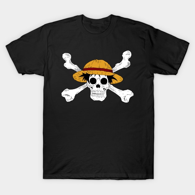 Luffy - One Piece T-Shirt by zombirriondo